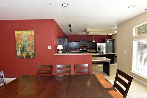 Dining and Kitchen area
