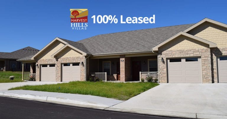 Harvest Hills Villas: Richmond, Missouri - 100% Leased