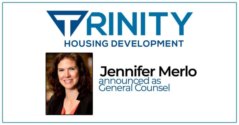 Trinity Housing Development is excited to welcome Jennifer Merlo to our Trinity family