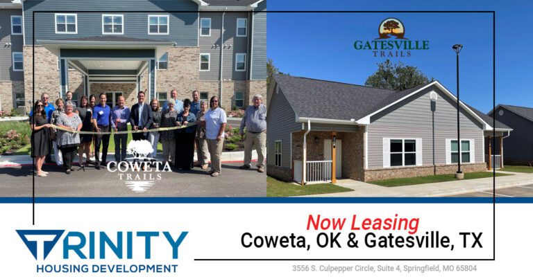 Trinity Brings 104 Affordable Housing Units to Oklahoma and Texas