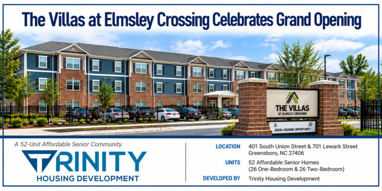 The Villas at Elmsley Crossing Celebrates Grand Opening in Greensboro